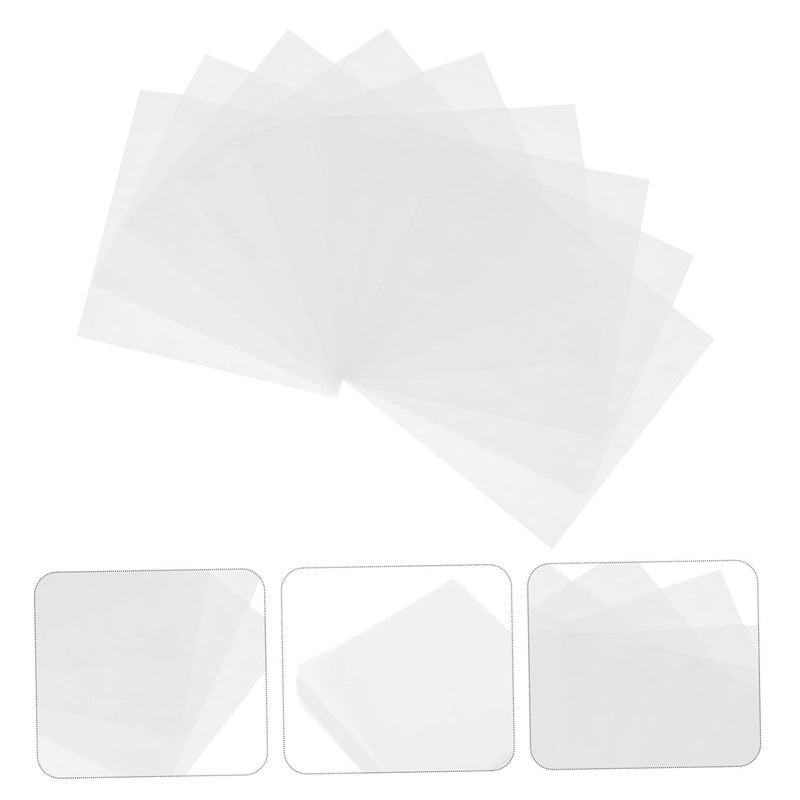 500 Sheets Square Scale Non Stick Weigh Paper Laboratory Weighing 1 Pack - Image 2